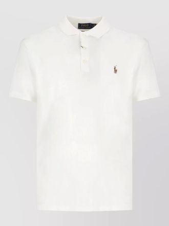 Ralph Lauren polo shirt short sleeves cotton collar hem