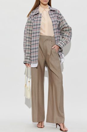 Victoria Beckham Silk Shirt, Womens, Pink