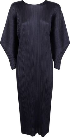 Issey Miyake Dress Long Sleeve Skyline Volume