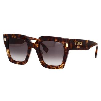 Fendi Sunglasses, female, Brown, 50 MM, Square Sunglasses