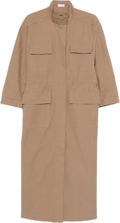 Brunello Cucinelli Flap-pocket Maxi Dress