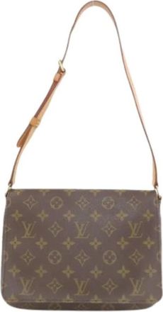 Louis Vuitton Pre-owned Vintage Monogram Schoudertas - Dames - Vintage Schoudertas - Bruin - ONE Size - Vintage