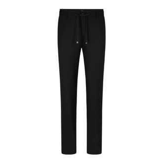 Joop Broeken, Heren, Zwart, L, Wol, Wool Blend Chinos
