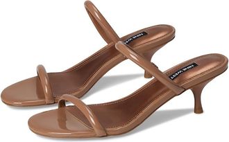 Nine West Berri Womens Dress Sandals Medium Natural Patent : 8.5 M, Leather