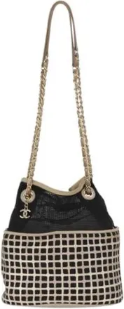 Chanel Pre-owned Bucket Bags, female, Multicolor, Size: ONE SIZE Pre-owned Vintage Bucket Bag