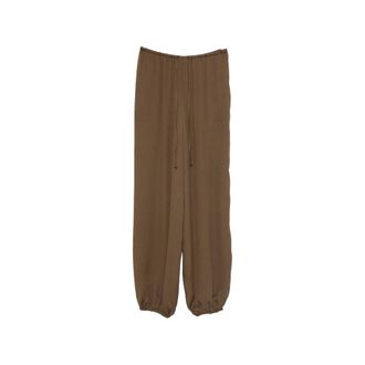 Forte_Forte Drawstring-waist Elasticated-hem Trousers