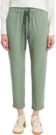 Semicouture Buddy Broeken - Dames - Vrijetijds broeken - Groen - S - Wol - Broeken