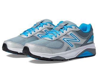 New Balance 1540v3 Womens Shoes Silver/Polaris : 6.5 2A - Narrow, Textile/Synthetic