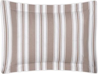 Matouk Elio Pillow Sham in Mocha at Nordstrom, Size Standard