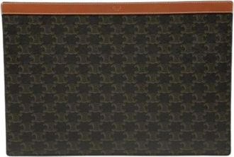 Celine Pre-owned Borsa in Tela Rivestita - - Pre-owned - Donna - Marrone - ONE SIZE