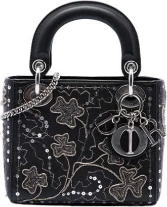 Dior Pre-owned Lady Dior Handbag - - Pre-owned - Donna - Nero - ONE SIZE