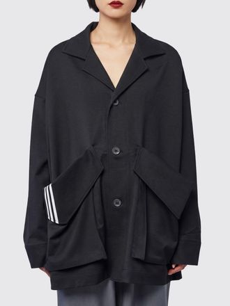 Yohji Yamamoto Relaxed Fit Wool Twill Shirt Jacket with Cuban Collar