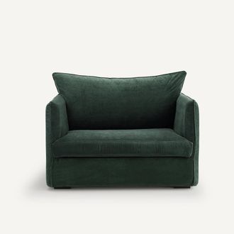 AM.PM Fauteuil XL in fluweel, Neo Chiquito
