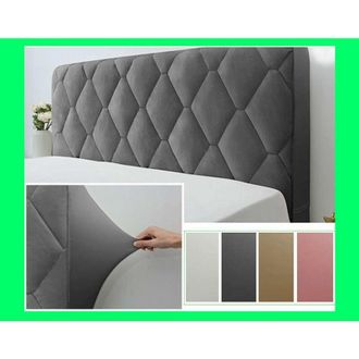 OEM Funda Para Cabecero Gris De 200 Cm, Funda Protectora Para Cabecero, Funda Decorativa Para Dormitorio, Paquete Suave Y Grueso, Funda El&aacute;stica A Prueba 