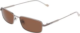 DKNY DK119S 070 Womens Sunglasses Gunmetal Size 56