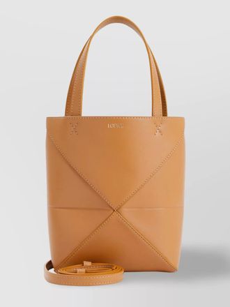 Loewe mini puzzle fold tote with top handles