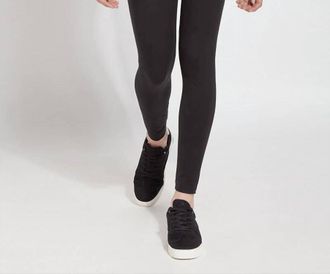 Lyss&eacute; Cotton Tight Ankle Legging In Espresso
