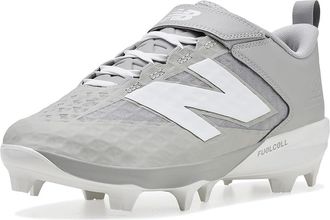 New Balance Fuelcell 4040 V8 Molded Baseball Cleats Mens Cleated Shoes Raincloud/NB White : 10.5 D - Medium, Textile