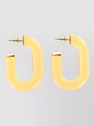 Paco Rabanne crystal-embellished resin earrings