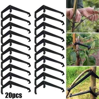 OEM Separadores De Ramas Para &Aacute;rboles Frutales, Para Sostener Ramas Nuevas, Pl&aacute;stico Negro, 20 Unidades - Crezuo