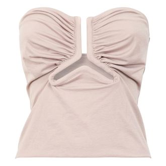 Rick Owens Alannah Bustier Top - Tops - Mujer - Rosa - M
