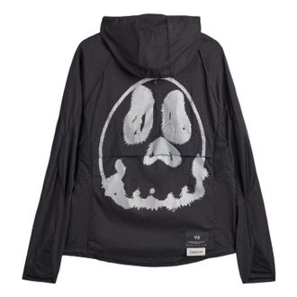 adidas x Y-3 Chito Graphic Running Jacket Asia Sizing Black KR1105