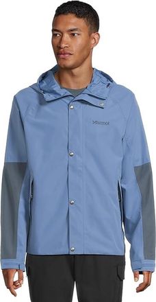 Marmot Cascade Jacket Mens Jacket Rain Cloud/Thunderhead : 2XL, Polyester