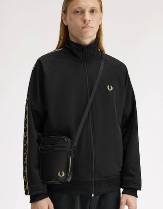 Fred Perry Mens Fred Perry Tonal Classic Small Side Bag - Black