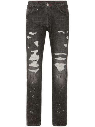 Philipp Plein Skull&Bones jeans - Grey