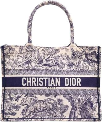 Dior Pre-owned Book Tote - Pre-owned - Mujer - Azul - ONE SIZE