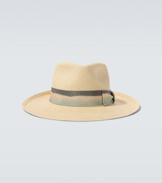 Borsalino Harlem straw Panama hat