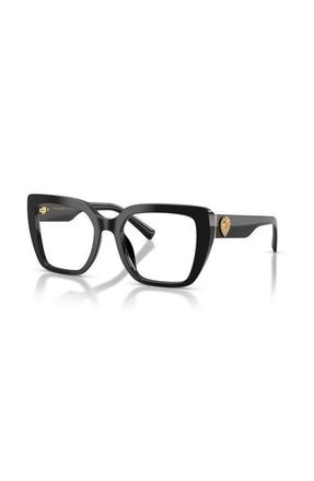 Dolce & Gabbana 51mm Square optical glasses in Black at Nordstrom
