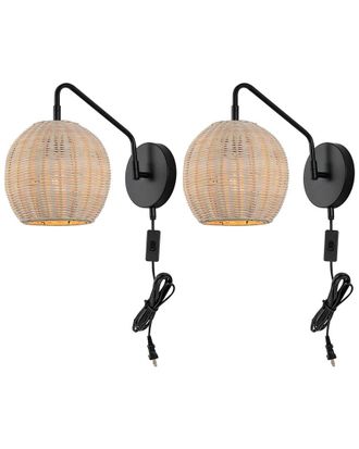 Safavieh Grigory 15In Wall Sconce Set Of 2