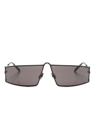 Saint Laurent Eyewear Occhiali da sole SL 606 squadrati - Nero