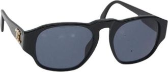Chanel Pre-owned Accessories, female, Black, Size: ONE SIZE Pre-owned Plastic Sunglasses
