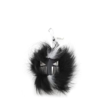 Fendi Monster Cube Anh&auml;nger Herrens Fuchs Schwarz