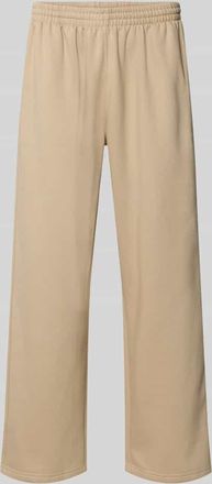 adidas Originals Wide Fit Sweatpants mit elastischem Bund in Beige, Gr&ouml;&szlig;e XXL