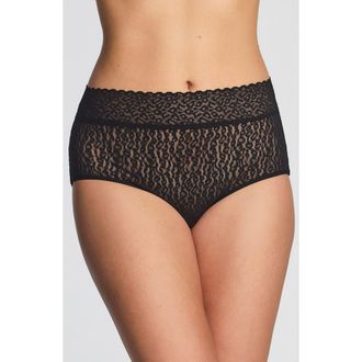 Wacoal High Bar Briefs in Black at Nordstrom, Size X-Large