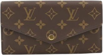 Louis Vuitton Pre-owned Wallets, female, Brown, Size: ONE SIZE Pre-owned Canvas Wallet