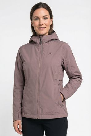 Sch&ouml;ffel Regenjacke SCH&Ouml;FFEL Jacket Style Bohorok WMS, Damen, Gr. 36, twilight mauve, Obermaterial: 100% Polyester, Jacken Regenjacke, &Uuml;bergangsjacke mit wasse