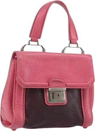 Miu Miu Pre-owned Handbags, female, Multicolor, Size: ONE SIZE Pre-owned Leather handbags