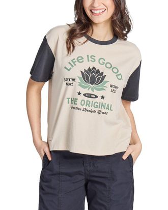 Life is good Life Is Good Crusher Boxy Tee