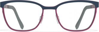 Blackfin Bf986 Ellis Beach Rectangular Dual-Tone Eyeglasses with Adjustable Nose Pads