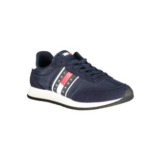 Tommy Hilfiger Logo-Striped Sneaker - Navy