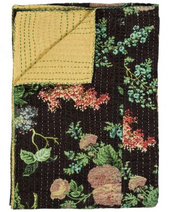 Taj Natural Group Kantha Cotton Throw