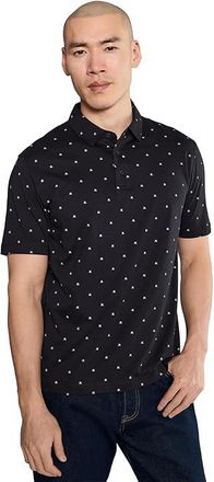 A|X Armani Exchange All Over Logo Polo Mens Clothing Ax Cross Logo Deep Navy : 2XL, Cotton