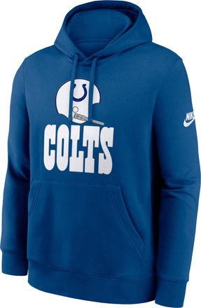 Nike Indianapolis Colts Best Season Rewind Club Nike Mens NFL Pullover Hoodie in Blue | NKDK4LB89V-WUG