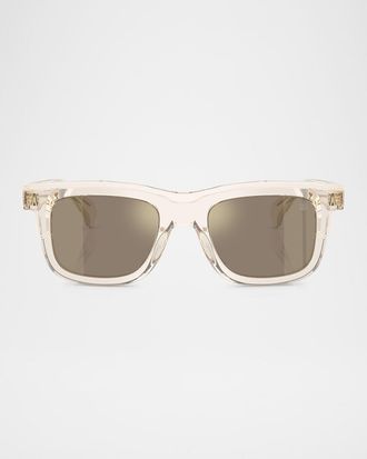 Moncler ME6004 Square Sunglasses