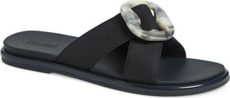 Olukai Lai Slide Sandal in Lava Rock /Lava Rock at Nordstrom, Size 10
