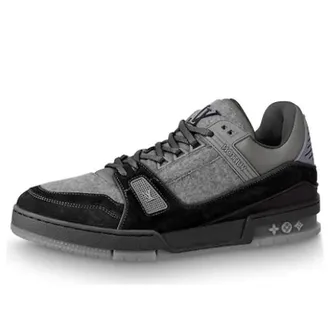 Louis Vuitton Trainer Sneakers Grey Flannel 1A5Q1C